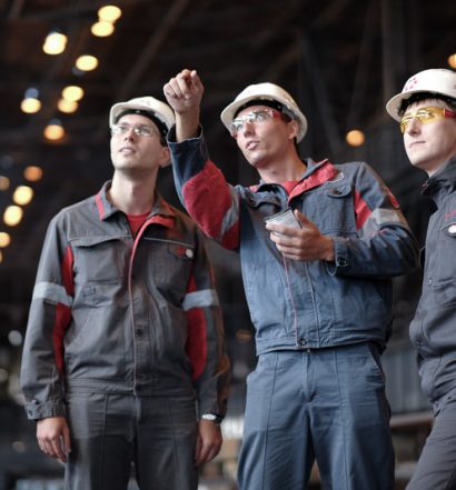 steel workers